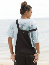 1 Back To Goodbye Short Overalls Black ERJWD03617 Roxy