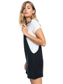 4 Back To Goodbye Short Overalls Black ERJWD03617 Roxy