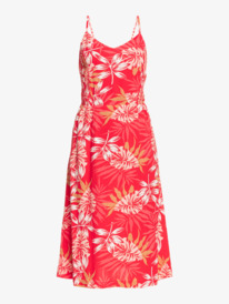 7 Land Of Life Strappy Midi Dress  ERJWD03638 Roxy