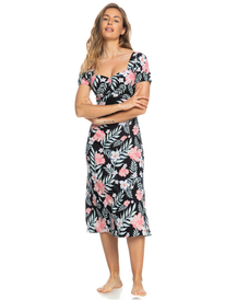1 Canyon Moon - Robe manches courtes pour Femme  ERJWD03640 Roxy
