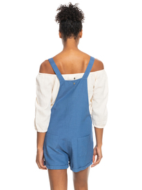 4 Back To Goodbye Short Overalls Blue ERJWD03647 Roxy