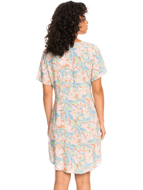 7 Womens Keep On Loving Dress Green ERJWD03653 Roxy