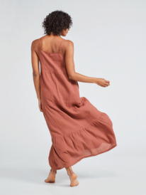 roxy, Womens Floral Way Maxi Dress, RUSTIC BROWN (cpq0) FLORAL WAY ERJWD03680