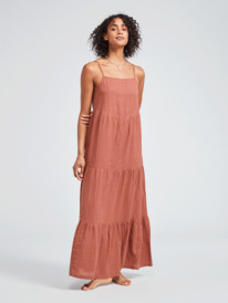 1 Womens Floral Way Maxi Dress Brown ERJWD03680 Roxy