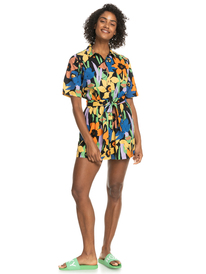 11 Real Yesterday - Combishort pour Femme Noir ERJWD03689 Roxy