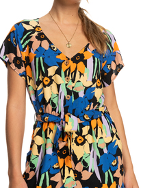 2 Breeze Of Sea - Combinaison longueur cheville pour Femme Noir ERJWD03711 Roxy