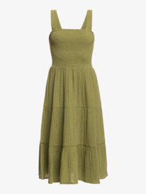 4 Honeymoon Avenue - Midikleid für Frauen Grün ERJWD03713 Roxy