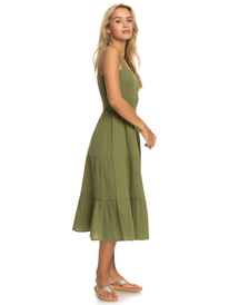1 Honeymoon Avenue - Midikleid für Frauen Grün ERJWD03713 Roxy