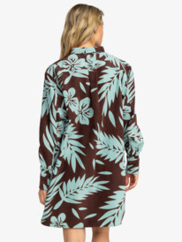Sunset Memories - Long Sleeve Shirt Dress for Women  ERJWD03743