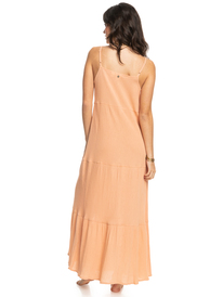 Floral Dance - Strappy Tiered Midi Dress for Women  ERJWD03759