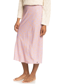 10 Neon River - Falda a Media Pierna para Mujer Naranja ERJWK03140 Roxy