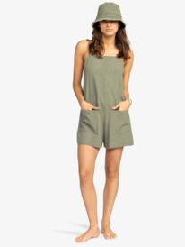 3 Womens Lavender Haze Strappy Playsuit Green ERJWO03001 Roxy