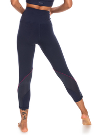 6 Interstellar Disco - Capri-Workout-Leggings für Frauen Blau ERJWP03037 Roxy