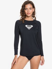 3 Beach Classics Long Sleeve UPF 50 Rashguard Black ERJWR03424 Roxy