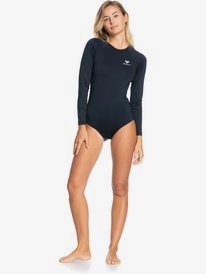 5 Essentials - Bañador de una pieza de manga larga para Mujer Negro ERJWR03432 Roxy