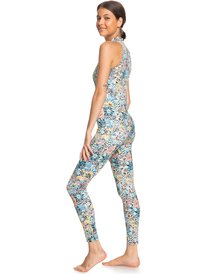 4 Marine Bloom - Combinaison Lycra UPF 50 pour Femme  ERJWR03494 Roxy