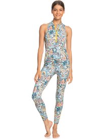 6 Marine Bloom - Combinaison Lycra UPF 50 pour Femme  ERJWR03494 Roxy