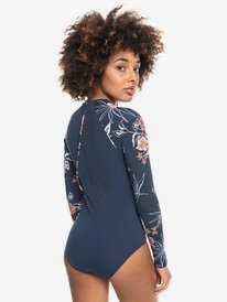 Sunset Boogie - Long Sleeve One-Piece UPF 50 Rash Guard for Women  ERJWR03517