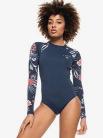 Sunset Boogie - Long Sleeve One-Piece UPF 50 Rash Guard for Women  ERJWR03517