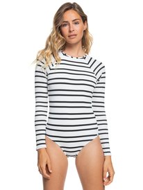 4 Bico Panelled - Langärmeliger Springsuit für Frauen Weiss ERJWR03538 Roxy