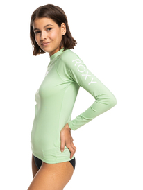 4 Whole Hearted - Langärmliger Rashguard mit UPF 50 für Frauen Grün ERJWR03547 Roxy