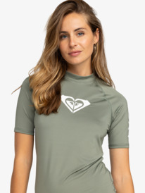 2 Whole Hearted - Lycra manches courtes UPF 50 pour Femme Vert ERJWR03548 Roxy