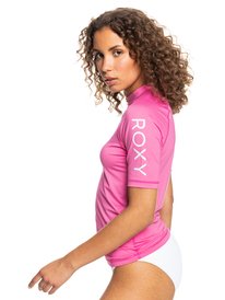 1 Whole Hearted - Kurzärmliger Rashguard mit UPF 50 für Frauen Rosa ERJWR03548 Roxy
