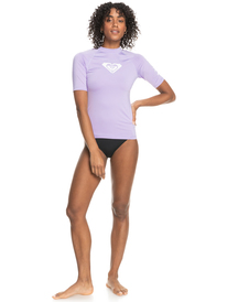 3 Whole Hearted - Lycra manches courtes UPF 50 pour Femme Violet ERJWR03548 Roxy
