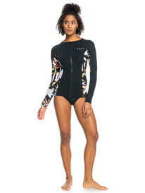 7 Zipped - Lycra manches longues UPF 50 pour Femme Multicouleurs ERJWR03621 Roxy