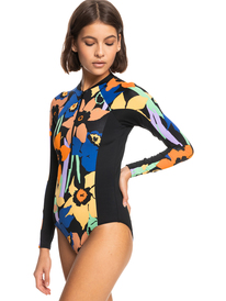 1 Onesie - Maillot une pièce manches longues pour Femme Noir ERJWR03632 Roxy