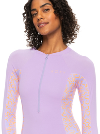 2 Onesie - Maillot une pièce manches longues pour Femme Violet ERJWR03632 Roxy