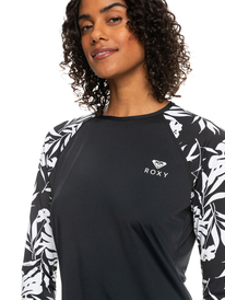 2 Beach - Lycra manches longues UPF 50 pour Femme Noir ERJWR03653 Roxy