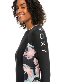 2 New 1mm - Bañador entero de manga larga para Mujer Negro ERJWR03654 Roxy