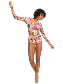 2 Womens Fashion Long Sleeve One-Piece Swimsuit  ERJWR03692 Roxy