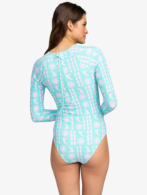 Surf Saavy - Long Sleeve One-Piece Swimsuit for Women  ERJWR03718