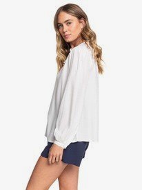 1 Before The Sun - Blouse manches longues pour Femme Blanc ERJWT03386 Roxy