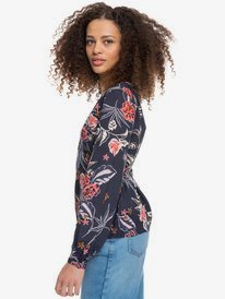 1 Season Song - T-shirt manches longues pour Femme Bleu ERJWT03498 Roxy
