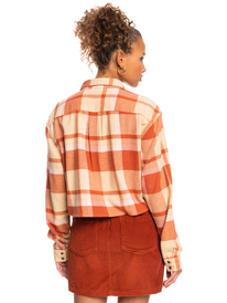 10 Both Ways Long Sleeve Shirt Beige ERJWT03546 Roxy