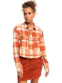 6 Both Ways Long Sleeve Shirt Beige ERJWT03546 Roxy