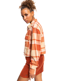 7 Both Ways Long Sleeve Shirt Beige ERJWT03546 Roxy