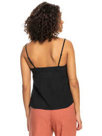 3 Womens Smooth Dream Strappy Top Black ERJWT03559 Roxy
