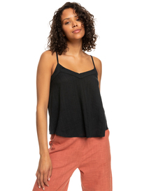 0 Womens Smooth Dream Strappy Top Black ERJWT03559 Roxy