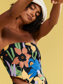 5 Iconic Place - Débardeur crop top pour Femme Noir ERJWT03566 Roxy