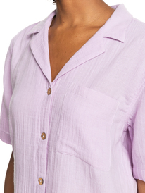 2 Aloha Sunset - Chemise manches courtes pour Femme Violet ERJWT03574 Roxy