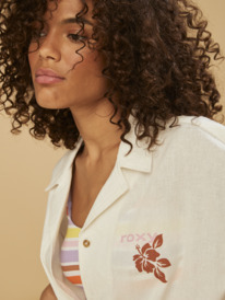 4 Surf.Kind.Kate. - Camisa de Manga Corta para Mujer  ERJWT03580 Roxy