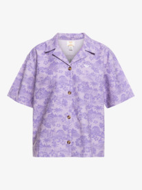 10 Surf.Kind.Kate. - Short Sleeve Shirt for Women Purple ERJWT03590 Roxy