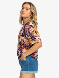 1 Rad Days - Short Sleeve Shirt for Women  ERJWT03608 Roxy