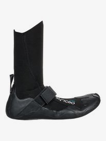 1 Womens 3mm Syncro Round Toe Wetsuit Boot Black ERJWW03015 Roxy