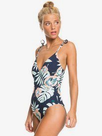 1 Printed Beach Classics - Eendelig Badpak voor Dames Blue ERJX103354 Roxy