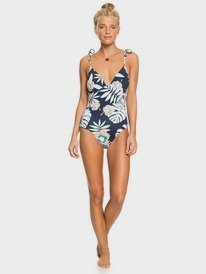 2 Printed Beach Classics - Eendelig Badpak voor Dames Blue ERJX103354 Roxy